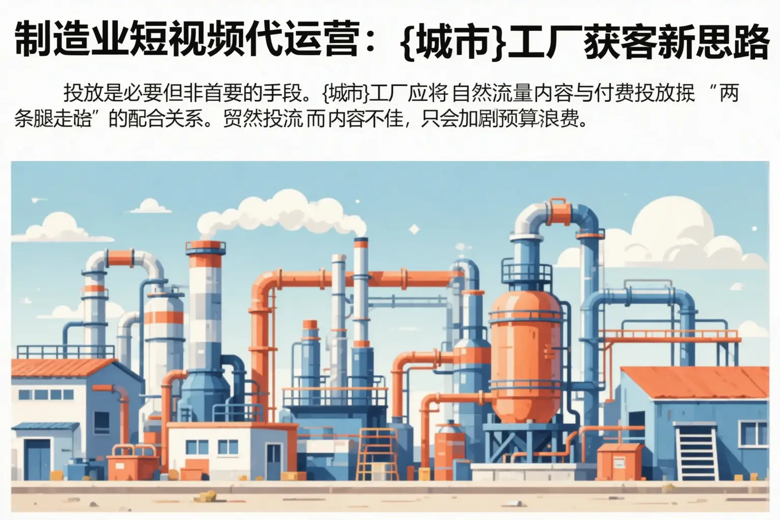 制造业短视频代运营：隆阳工厂获客新思路